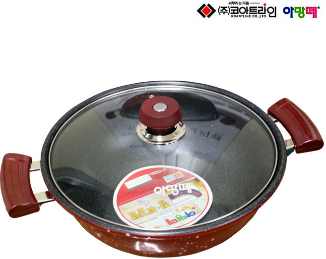 아망떼 물안개 30cm 만능 요리팬 전골냄비 양수냄비, 1개