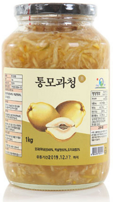 (고흥식품) 화학 첨가물이 없는 100% 통 모과차, 1개입, 1개, 1kg