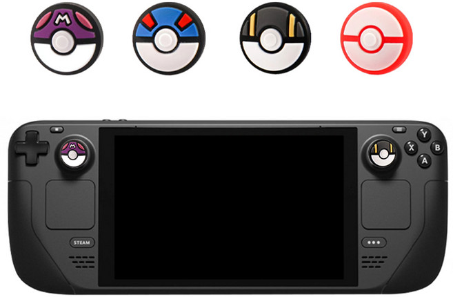 스팀덱 스틱커버 몬스터볼콜렉션 ROG Ally 호환, 1개