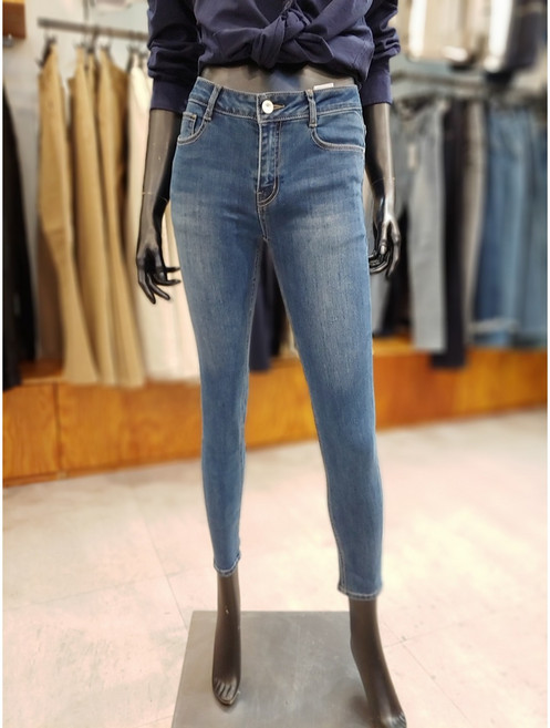 닉스 줄을 서시오~!! 2023여자 사계절 착용감 좋은 중청 스판 스키니진NBRDDK502