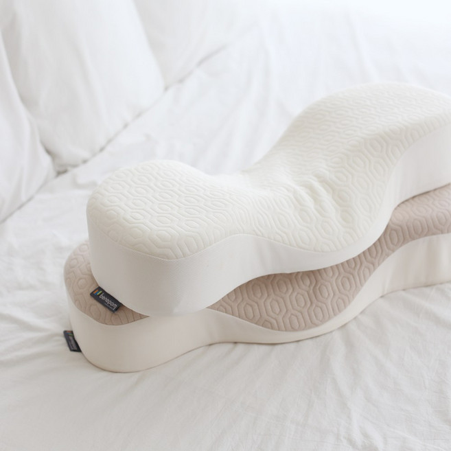 베네폼 기능성 메모리폼 베개 넥 서포트, 1개, 브라운