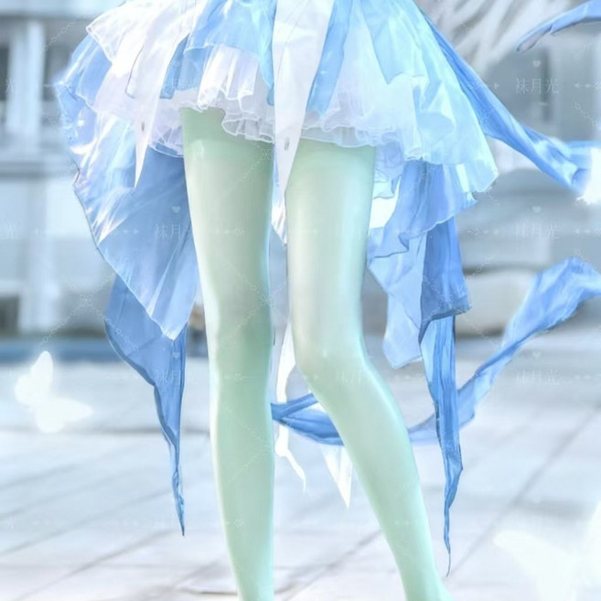 8D 912針 顯瘦緊致 馬油襪, 1個, 【雅韻】青提綠開襠80-110斤【保密發】均碼