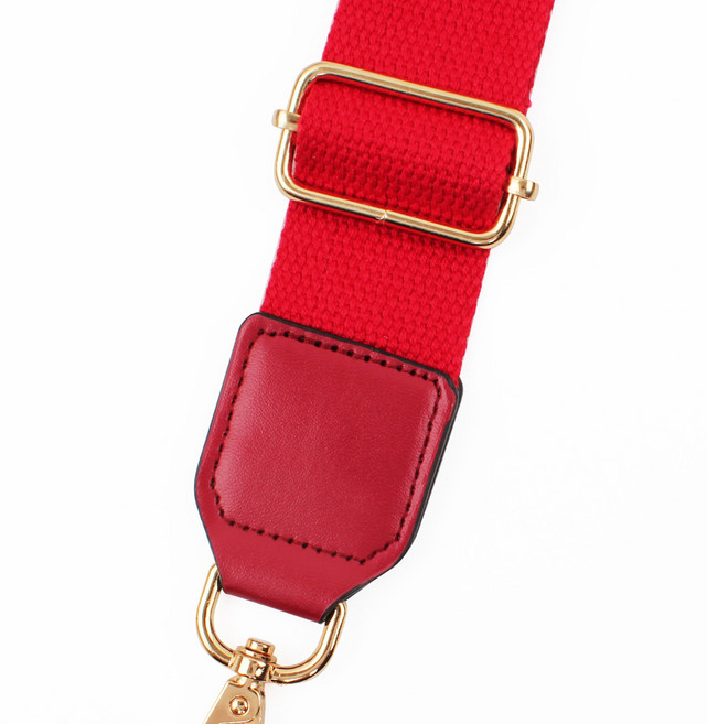 가방끈 스트랩 웨빙끈 가방끈부자재 가방체인줄 단색 가방줄, 1개, 단색가방끈-레드