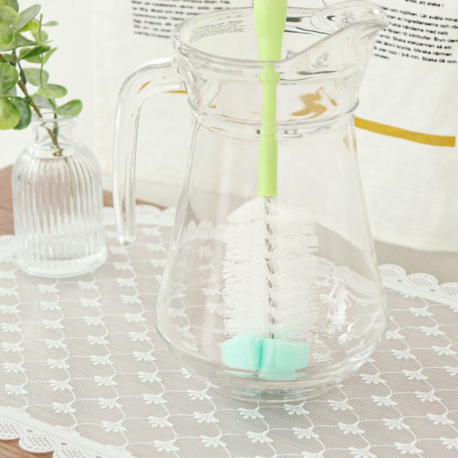 코쿠보 일본병솔 (선택 1) 병청소솔 좁은병 구석구석 청소솔, 1개, 소 블루