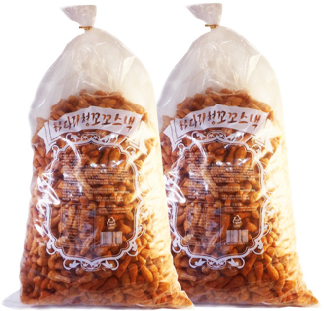 신흥식품 닭다리형 꼬꼬스낵, 1.6kg, 2개