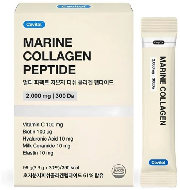 세비톨 멀티 퍼펙트 저분자 피쉬 콜라겐 펩타이드, 99g, 1개 - 쿠팡