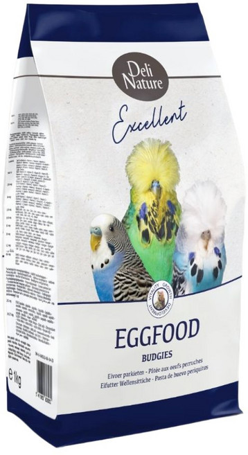 델리네이쳐 에그푸드 모든새용 앵무새먹이 새모이, 1kg, 1개