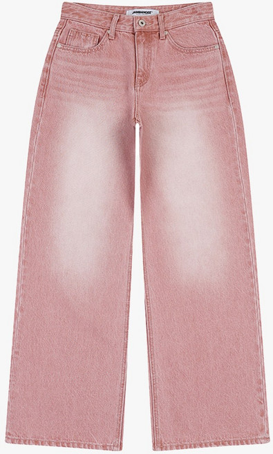 여성) 핑크데님 난스판 바이오스톤 AP1DTG268-PK