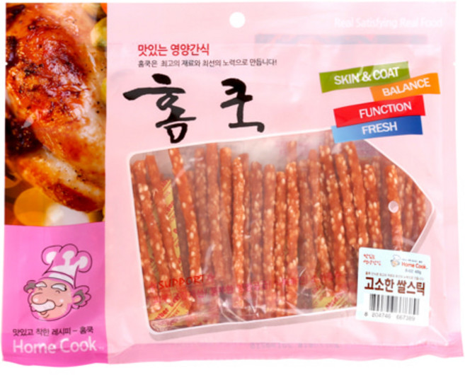 홈쿡 치킨 고소한 쌀스틱400g x5개, 5개, 치킨 고소한 쌀스틱, 400g