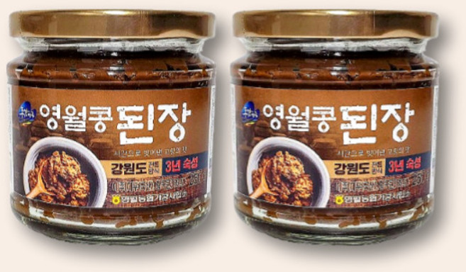영월농협 동강마루 영월 콩된장 250g x 2병, 2개