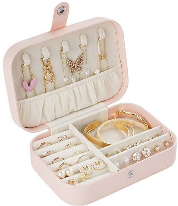 스카위즈 우아한 주얼리 보관함, 핑크, 1개