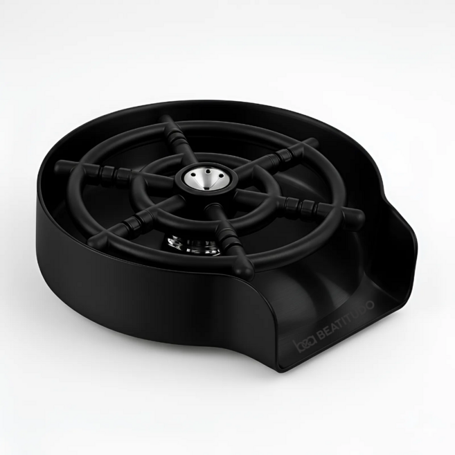 [기본형 노즐] 베아티투도 고압 자동 컵 세척기, 스테인리스 블랙, 1개