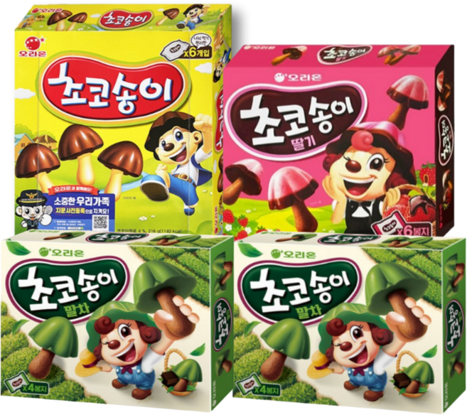 초코송이 216g 2 초코송이 216g 1 초코송이 딸기 216g 1 (총4개) 신제품, 2세트, 864g