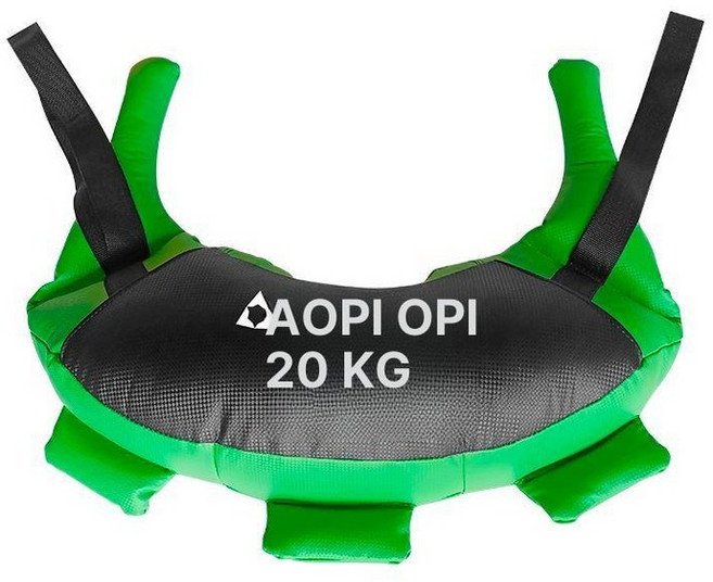 불가리안백 크로스핏 모래 홈짐 5kg 수플래스 주머니, 20kg 그린 AP-9046-20