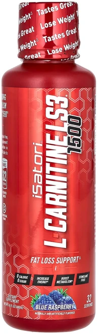 신상할인판매 Isatori L-카르니틴 LS3 1500 블루 라즈베리 1500mg 480ml(16fl oz) 최저가격, IsatoriL카르니틴LS31500블루라즈베리1500m, 1개, 480ml - 쿠팡