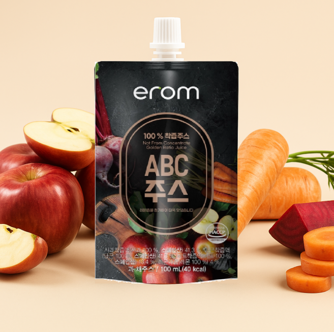 이롬 NFC 착즙 ABC주스, 100ml, 40개