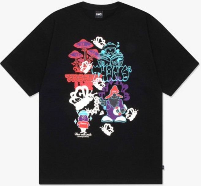 엘엠씨 LMC THORNS FANTASY TEE 반팔티 블랙 매장정품 216414