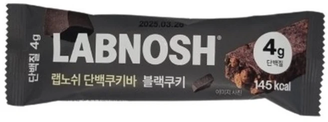 랩노쉬 단백쿠키바 블랙, 35g, 12개 - 쿠팡