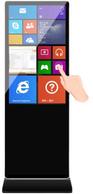 사이니지 모니터 배너 메뉴 디지털 음식점 영상 LED, 네트워크 42인치 세로형