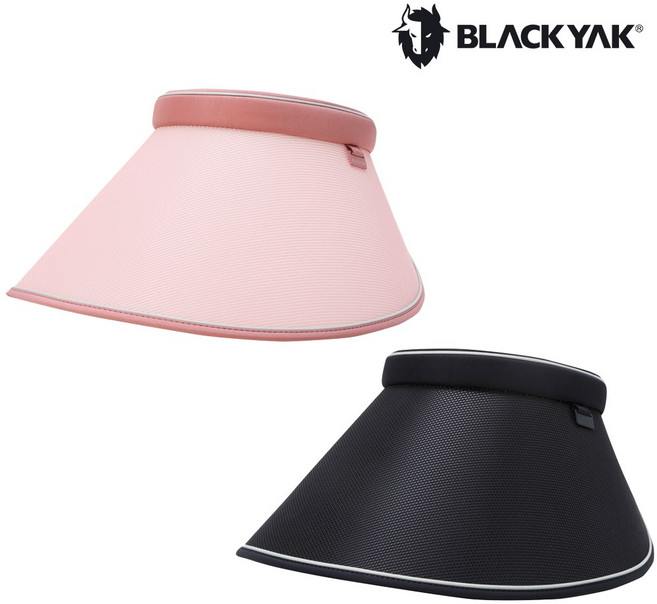 [국내백화점] 블랙야크 여성 가벼운 땀받이 자외선차단 썬캡 W베이직선바이저 쿨링 운동 등산 기능성