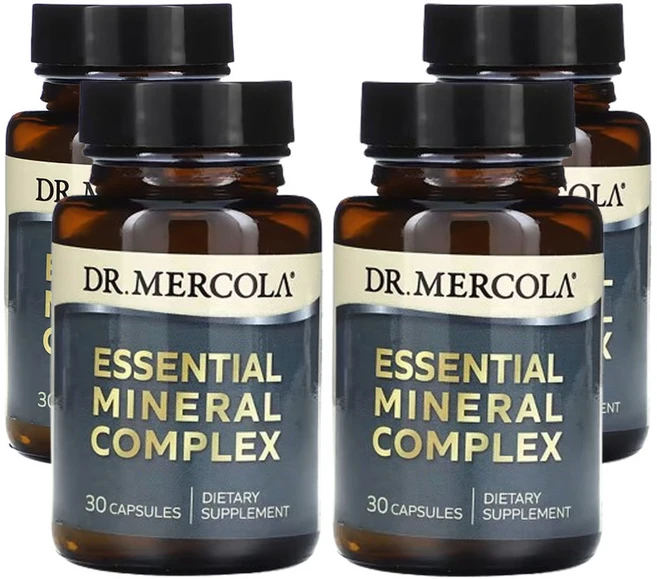 닥터머콜라 에센셜 미네랄 복합체 30 캡슐, 4개, 30정 - 쿠팡