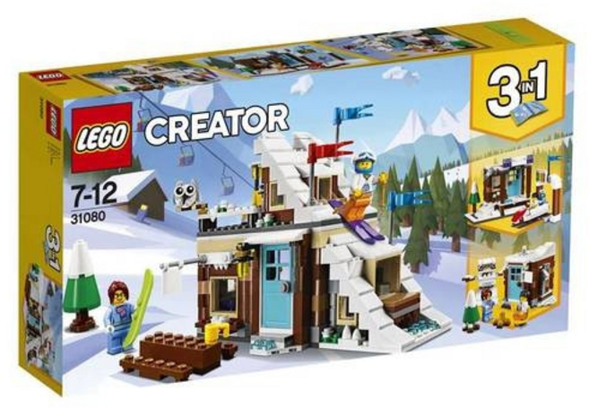레고크리에이터 31080 모듈러 겨울 휴가, 혼합 색상, 1개