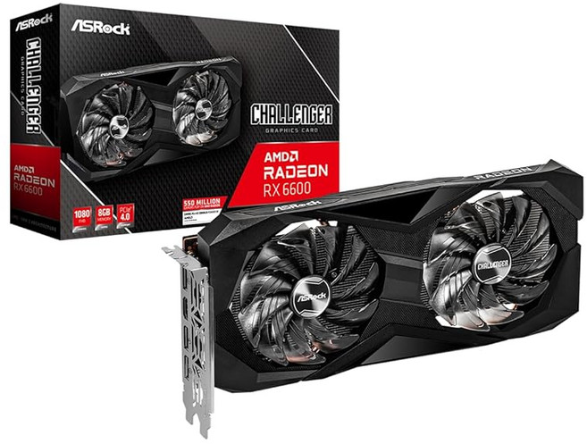 ASRock 그래픽 보드 AMD Radeon RX6600 GDDR6 8GB 탑재 모델 국내품 CLD 8G, 상세페이지 참조