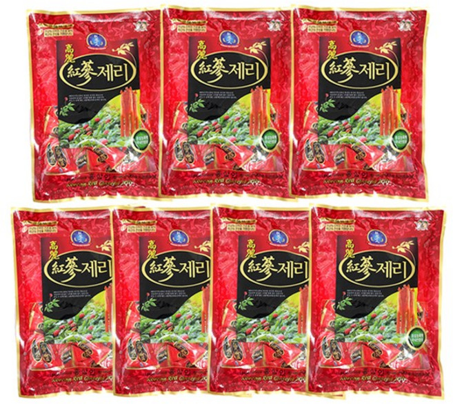 고려홍삼제리 500gX20봉지(10kg)/한국/한누리위탁판매몰/무료배송, 500g, 7개