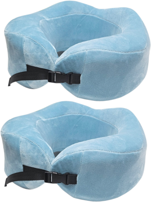 호원 메모리폼 목쿠션 2개