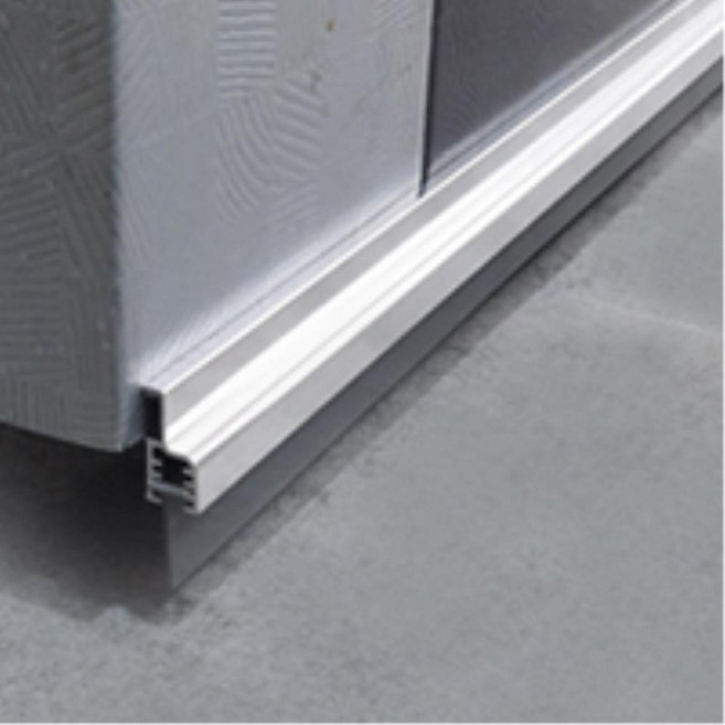 방화문 바람막이 하부 틈새 고무패킹 문틈새 우풍차단, 1개