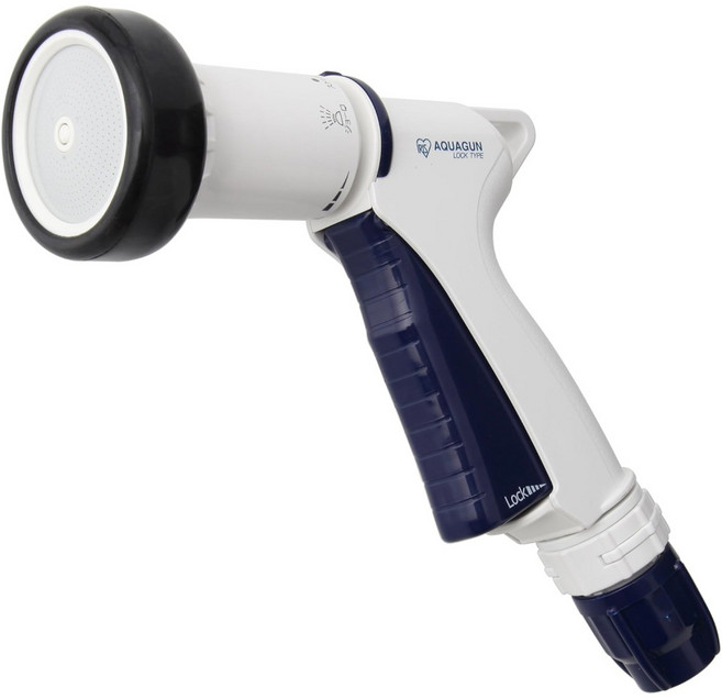 아이리스오야마 아쿠아건 AGF NX600TB 화이트 블루 전레버 정원