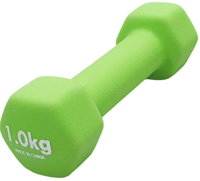 HUA 아령 1Kg 그린 홈트족 미용아령