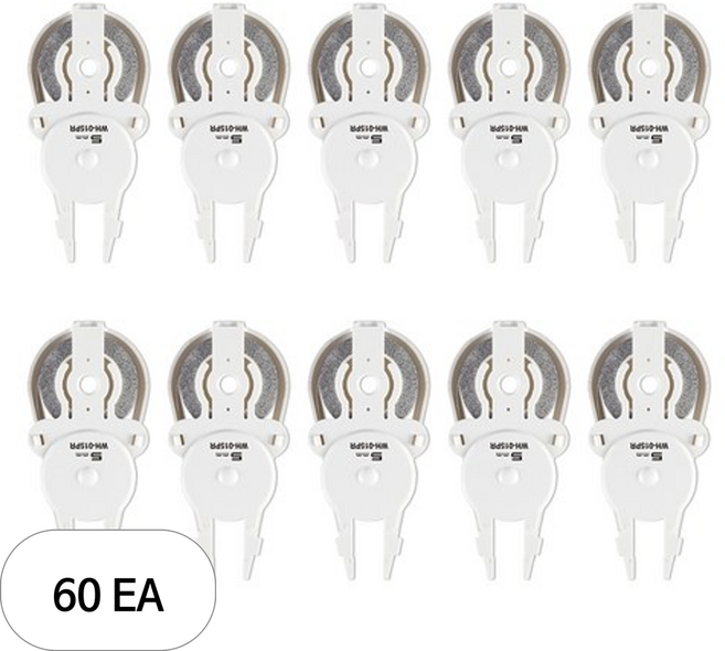 플러스 화이퍼 슬라이드 문서보안용 수정테이프 WH-015PR, 60개, 화이트