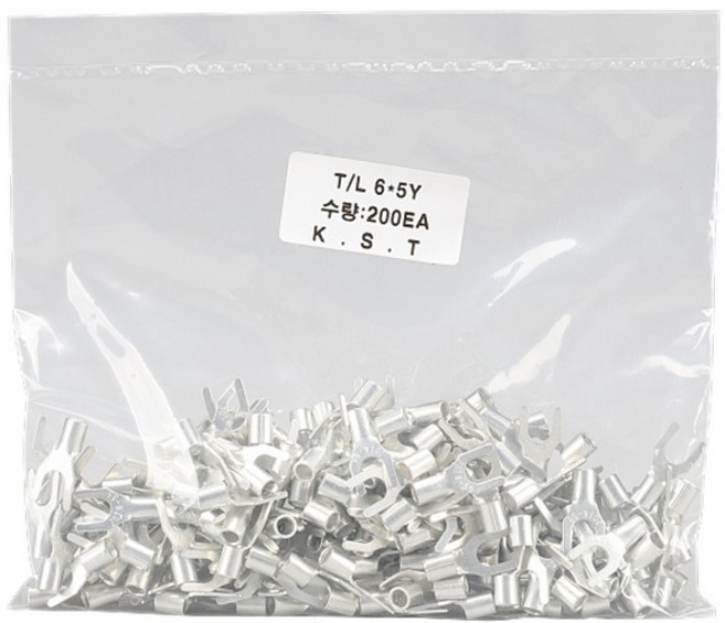 전오 압착터미널 소포장 6SQ x 5Y봉200EA, 1개
