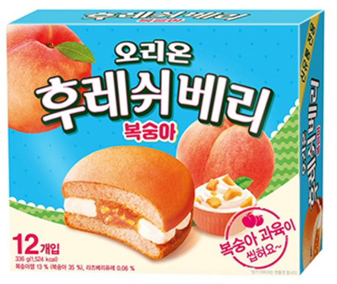 후레쉬베리 복숭아 336g, 1개