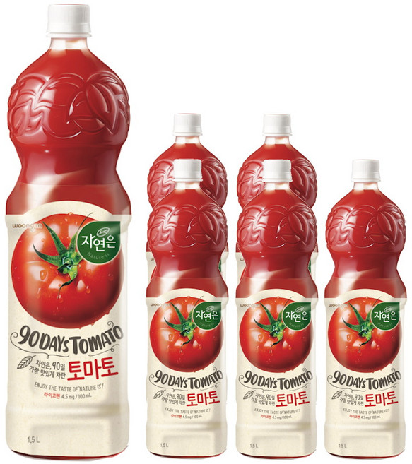 자연은 토마토, 1.5L, 6개