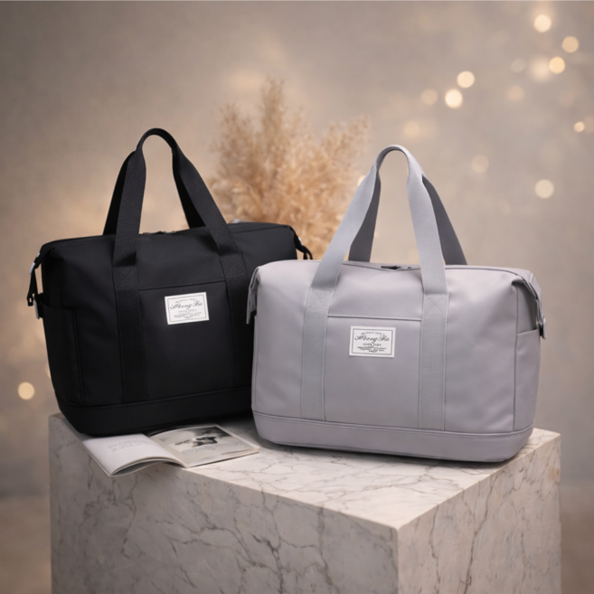 여행용 캐리어 보조 확장형 보스턴백 2종 세트