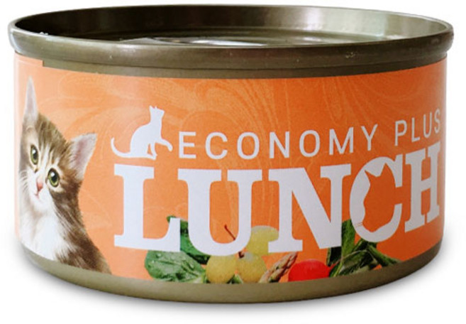 이코노미 런치 플러스 참치 치킨 캔, 1개, 참치&치킨