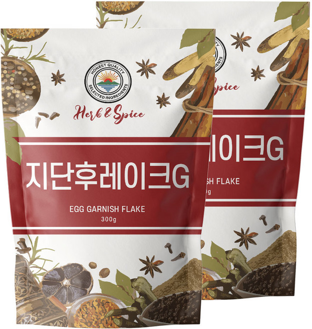 해나식품 계란 지단 후레이크, 2개, 300g