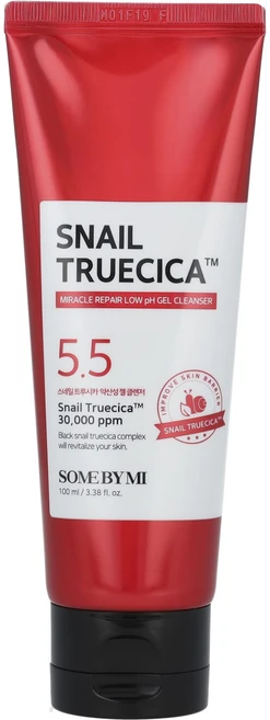 건강챙기세요 SOME BY MI Snail Truecica 미라클 리페어 약산성 젤 클렌저 100ml(3.38fl oz) 백살까지오래오래 - 쿠팡