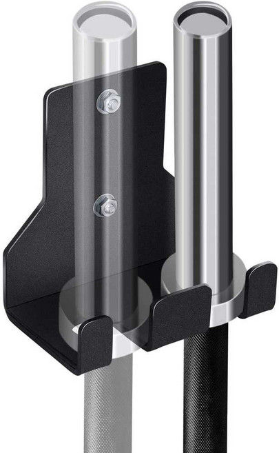 벽걸이 바벨 거치대 정리 다이 휘트니스 걸이 지지대, 단일 구멍