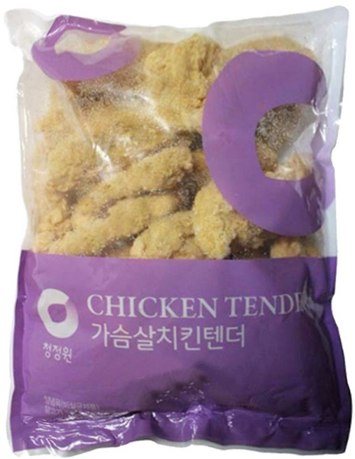 청정원 닭가슴살 치킨텐더 1kg x 1봉지, 1개