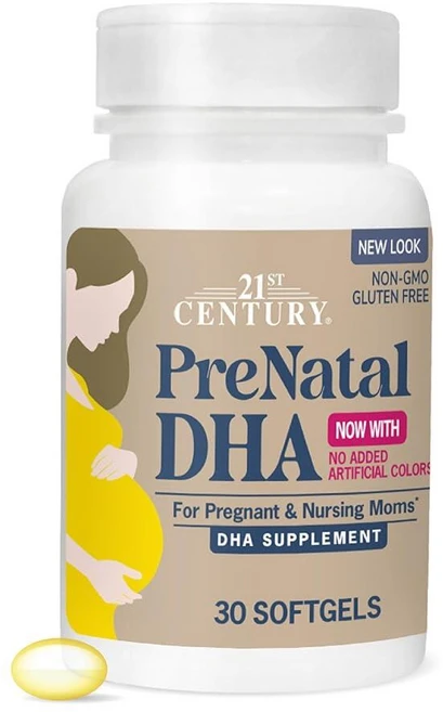 21st Century PreNatal DHA 소프트젤 30개, 1개 - 쿠팡