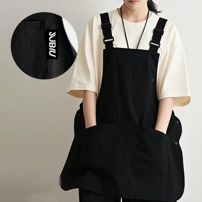 쥬비우 타슬론 포켓 앞치마, 1개, 블랙