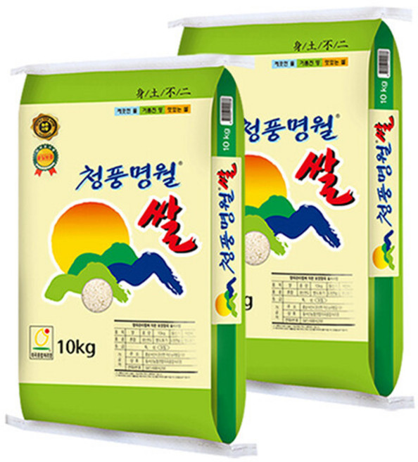 [이쌀이다] 25년 햅쌀 청풍명월 20kg, 1개