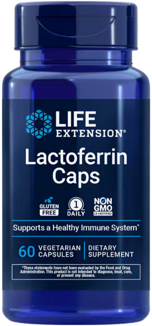 라이프익스텐션 락토페린 60캡슐, 60정, 1개