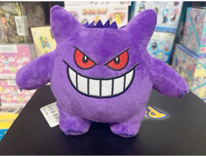 寶可夢 耿鬼毛絨娃娃, 15公分耿鬼娃娃,毛絨娃娃, 1個