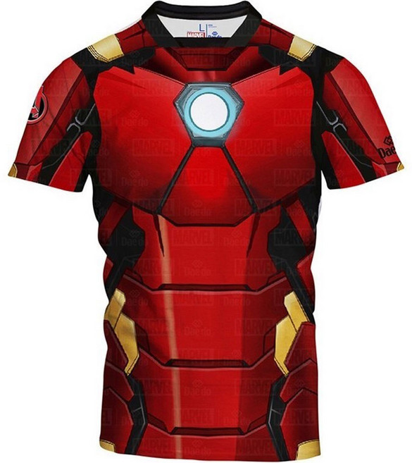 대도 마블 반팔티셔츠 할로윈 코스튬