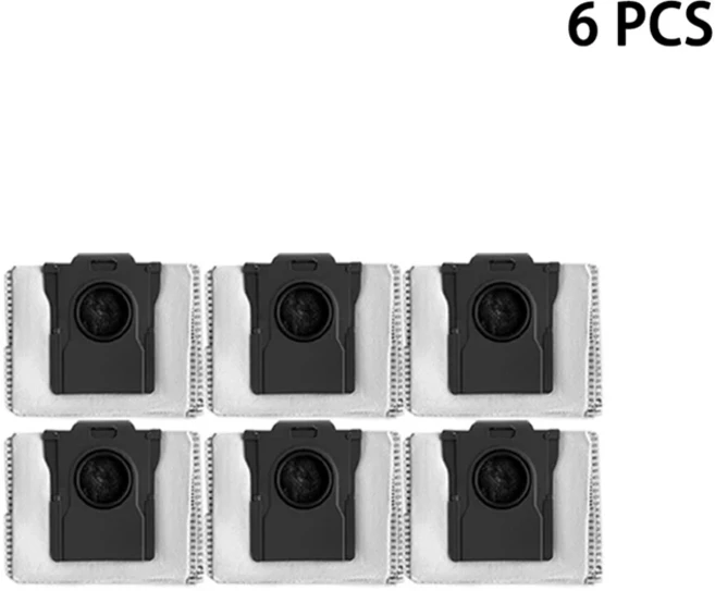 드리미 D20 울트라 / L10s CE 로봇 청소기 액세서리 메인 사이드 브러시 천 헤파 필터 먼지 봉투 예비 부, 01 CHINA, 04 6 PCS