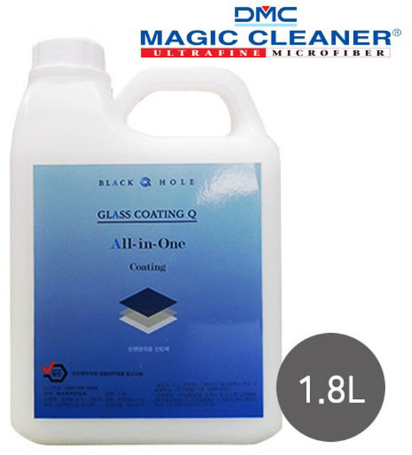 유리막 코팅제 유리창 화장실 욕실 유리 거울 세면대 수전 타일 코팅 블랙홀 1.8L, 1개